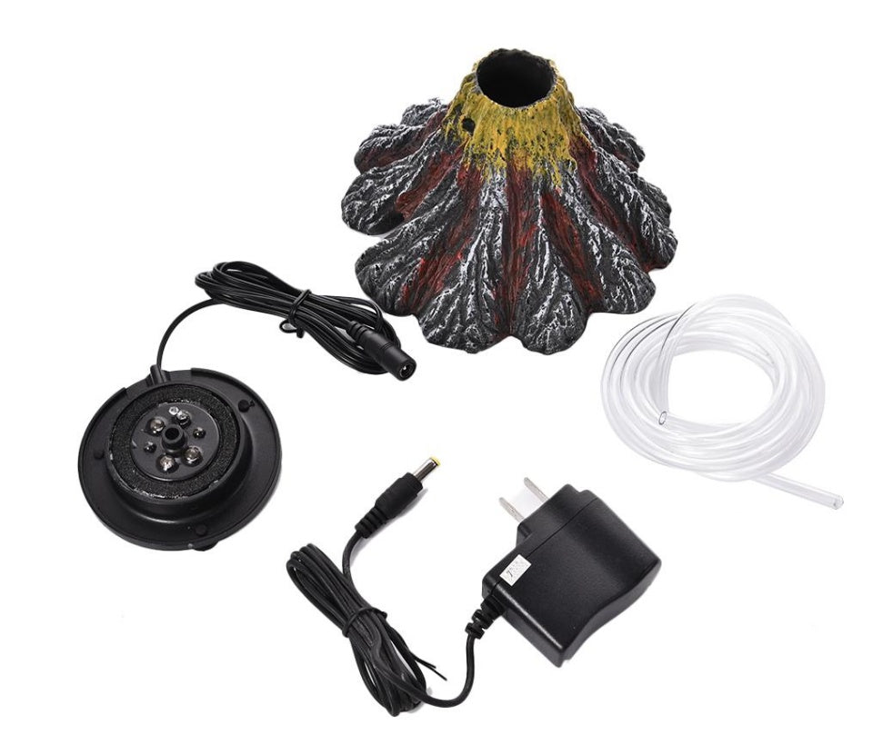 Volcano Ornament for Fish Tanks