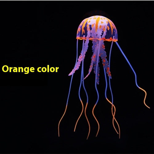 Silicone Fluorescent Jellyfish Decorations