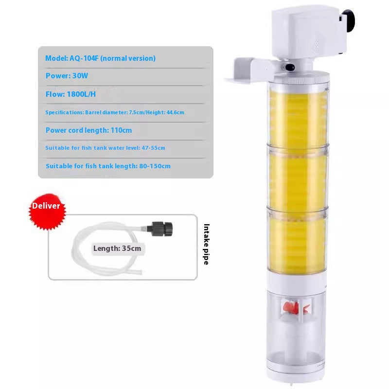 Built-in Fish Tank Filter