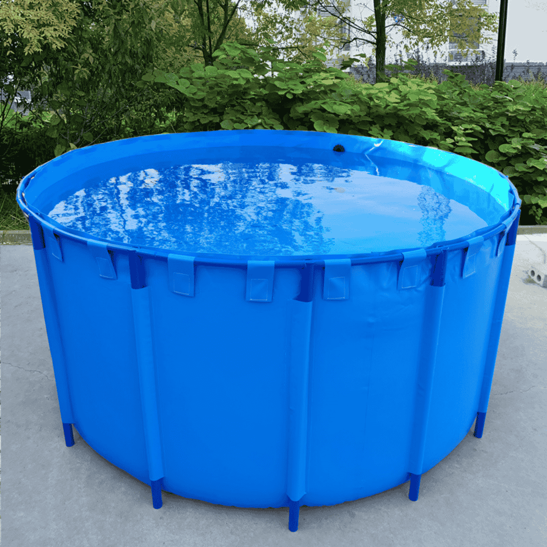 240 Gallons Round Aquaculture Aquaponic Breeding Fish Farms Aquarium Pond Fish Tank