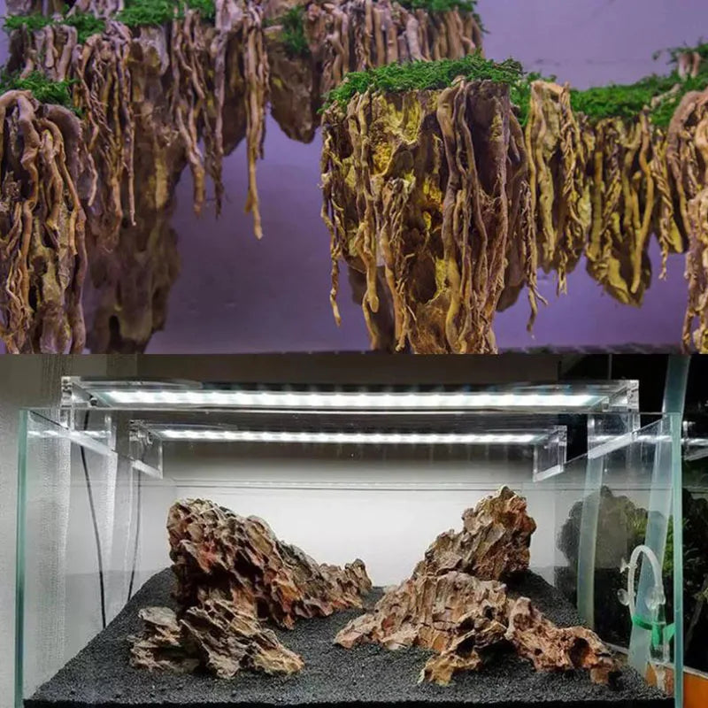 Natural Microporous Aquarium Rock (250g / 500g / 1kg) for Aquascaping and Plant Growth