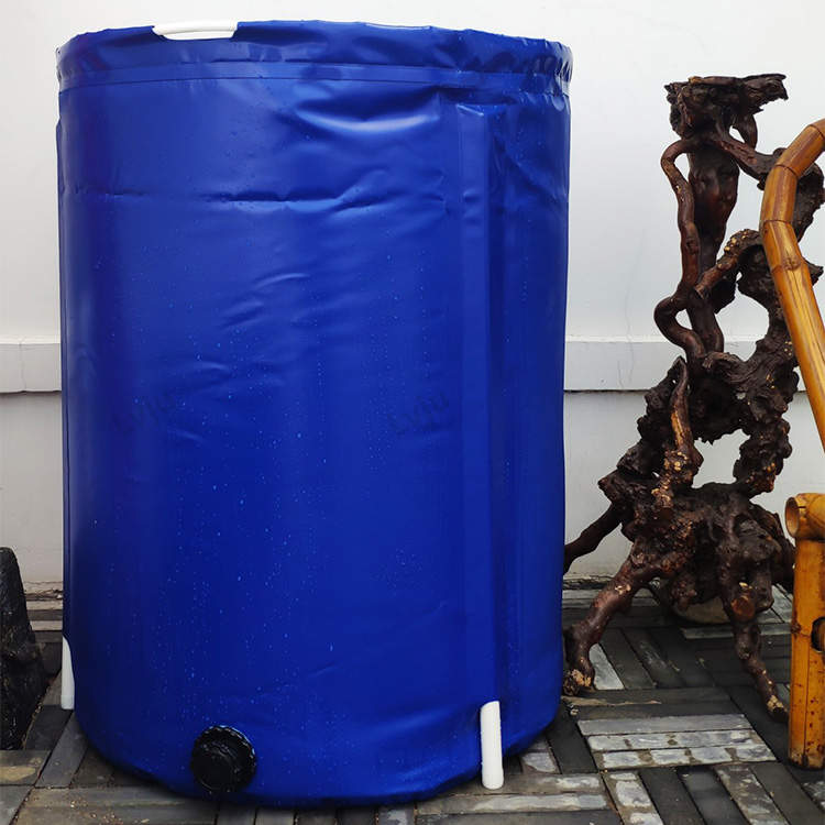 74 Gallons Small Round Type Aquaculture Aquaponic Breeding Fish Farms Aquarium Pond Fish Tank