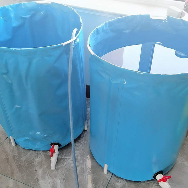 74 Gallons Small Round Type Aquaculture Aquaponic Breeding Fish Farms Aquarium Pond Fish Tank