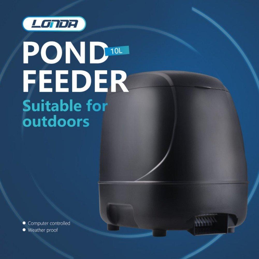 Pond Fish Koi Feeder - Koi Pond Feeder, Pond Feeder, Automatic Feeder