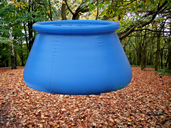 270 Gallons Portable Water Onion Tank for Aquaculture Breeding Pond Water Storage