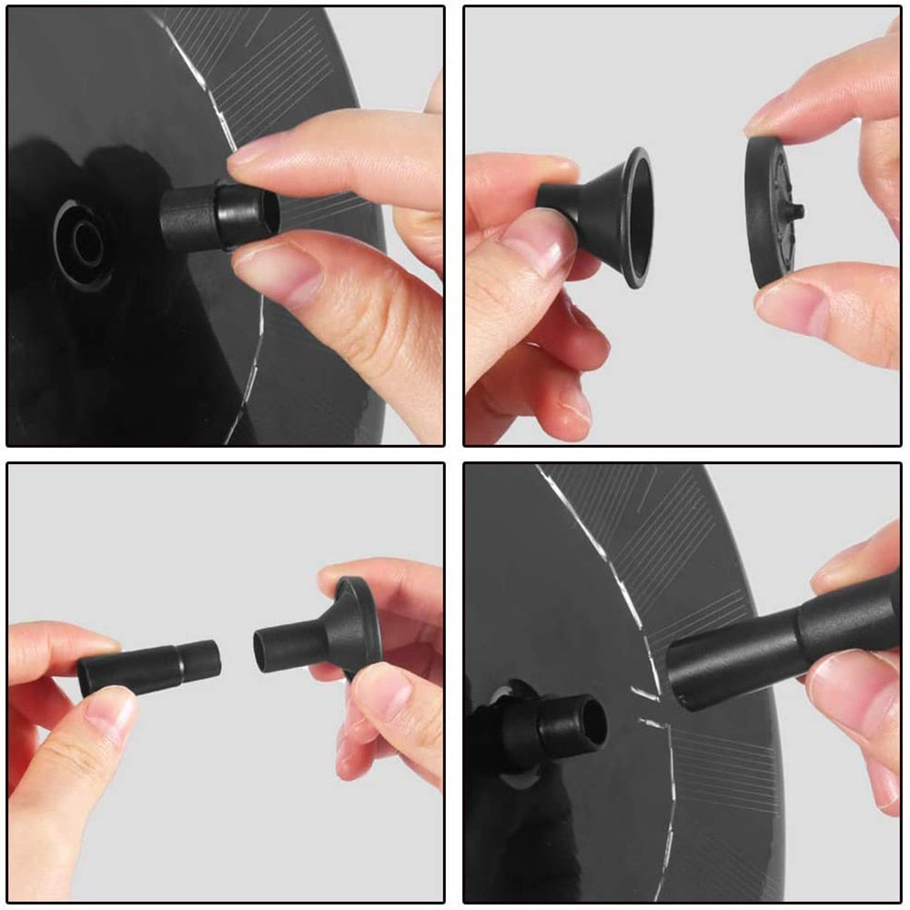 Mini Solar Powered Floating Water Fountain for Outdoor Bird Baths, Pools, Ponds, and Garden Waterfalls Decorative and Eco-Friendly Solar Water Feature