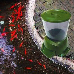 Automatic Timer Pond Fish Feeder