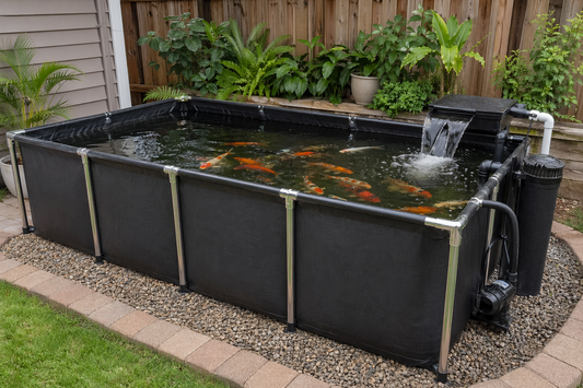 How to Use Fish Tanks as Backyard Water Features