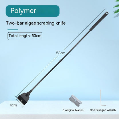 Algae Scraper Tool with Long Handle