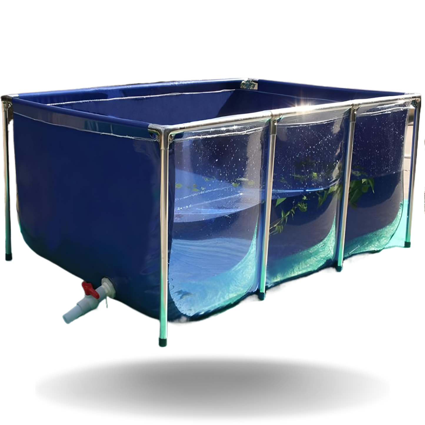 75-2000 Gallons Durable Aquaculture & Aquaponic Fish Breeding Tank | Heavy-Duty, Eco-Friendly Fish Farming Solution