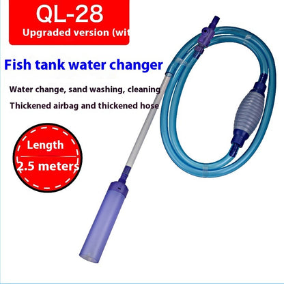 Manual Water Exchange Siphon for Fish Tanks