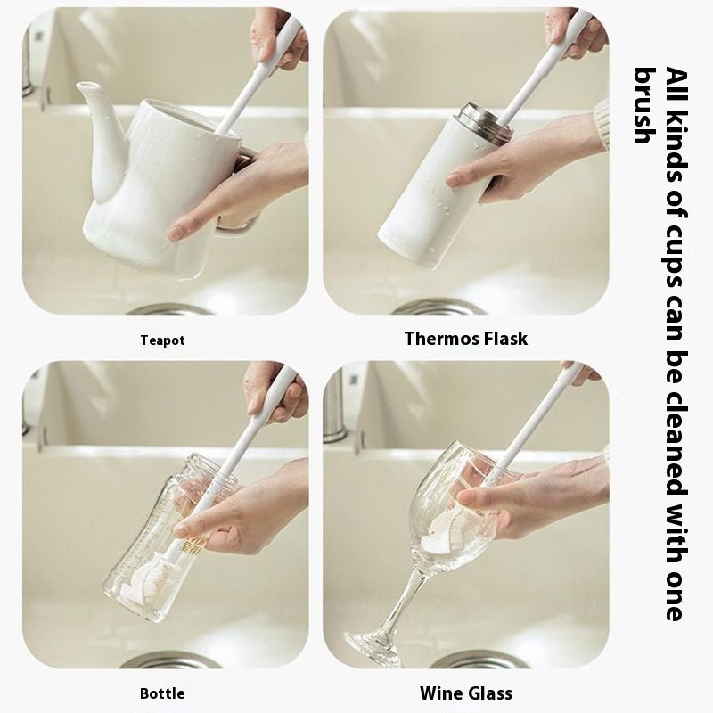 Cup Brush with Long Handle