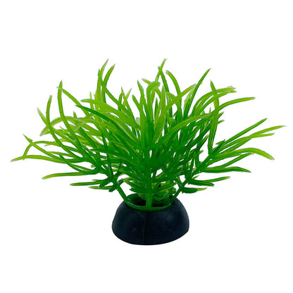 Pack of 20 Plastic Aquatic Plants for Aquarium Landscaping