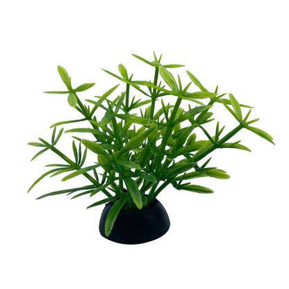Pack of 20 Plastic Aquatic Plants for Aquarium Landscaping