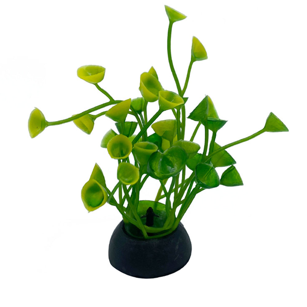 Pack of 20 Plastic Aquatic Plants for Aquarium Landscaping
