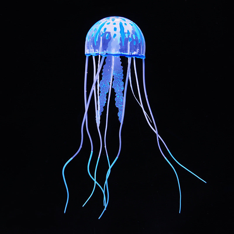 Silicone Fluorescent Jellyfish Decorations