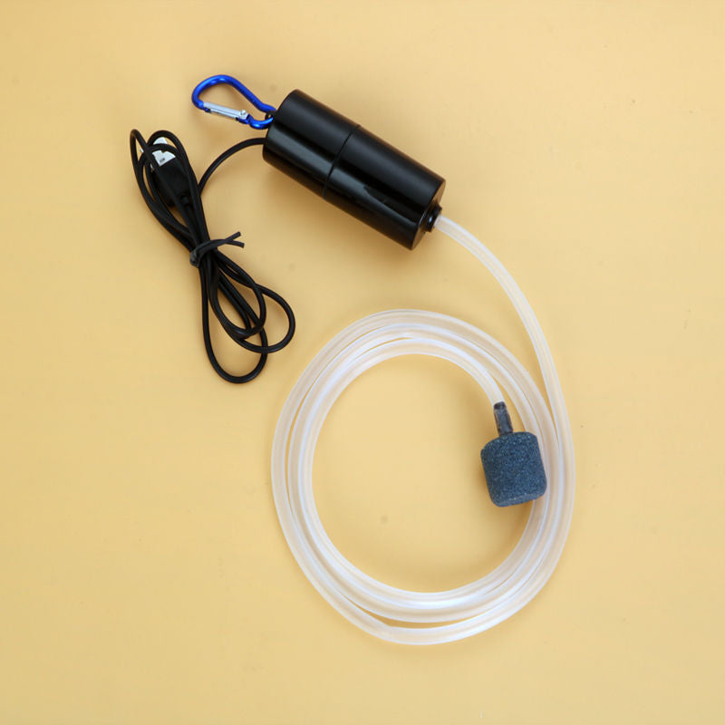 USB Oxygen Air Pump for Aquatic Tanks