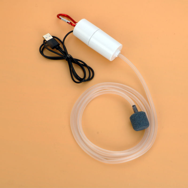 USB Oxygen Air Pump for Aquatic Tanks