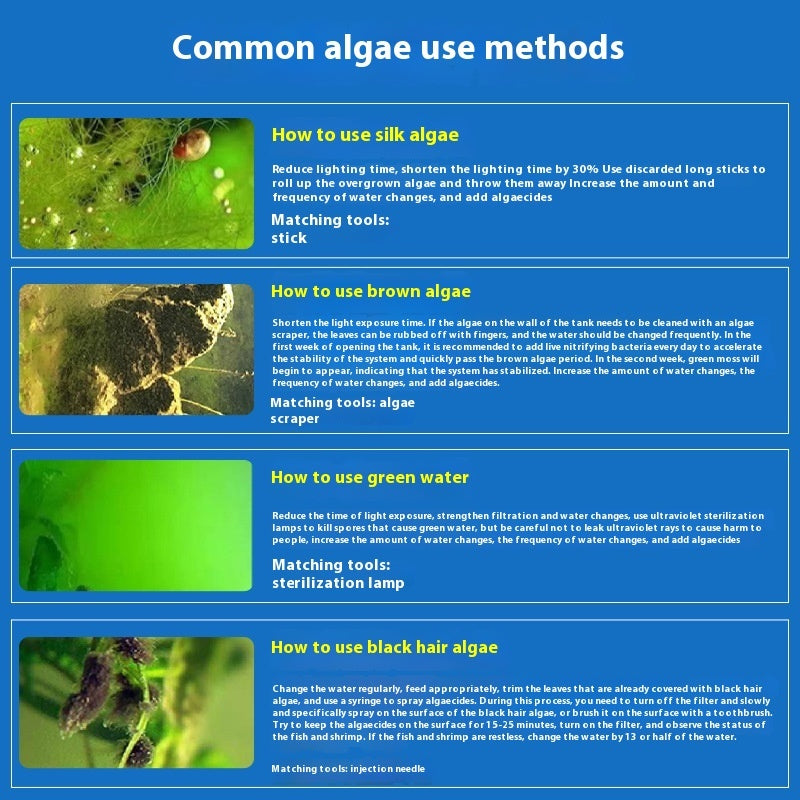 Ecological Algaecide for Aquariums