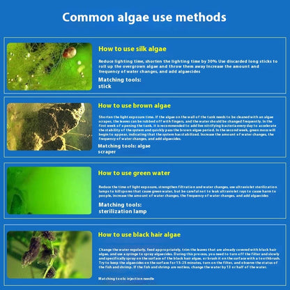 Ecological Algaecide for Aquariums