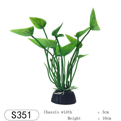 Plastic Seaweed Simulation for Aquariums - 10 Pieces