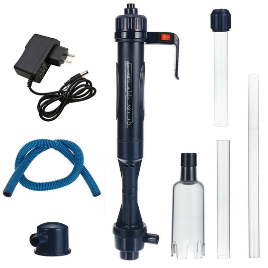 Battery-Powered Aquarium Cleaning Siphon