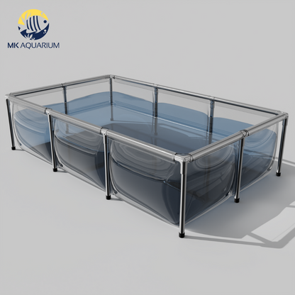Heavy-Duty Aquaculture Fish Breeding Tank (1100-2000 Gallons)