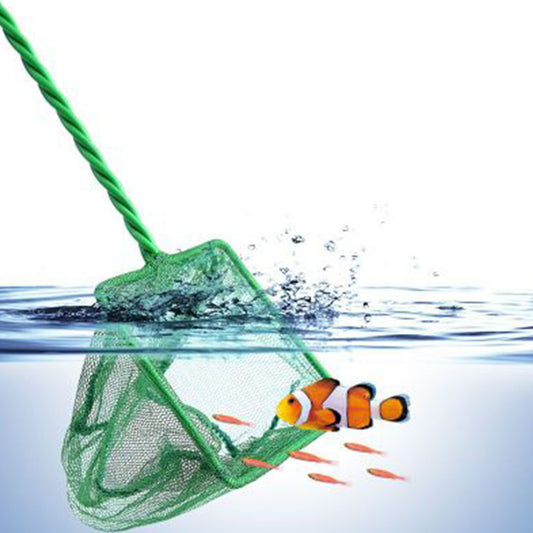 Telescopic Aquarium Fish Net – Extendable Handle (4–6 Inch)