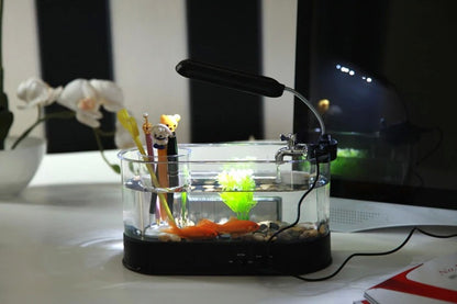 Mini USB Desktop Aquarium with Alarm