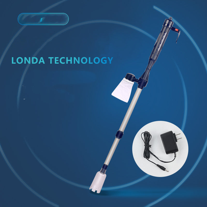 Battery-Powered Aquarium Cleaning Siphon