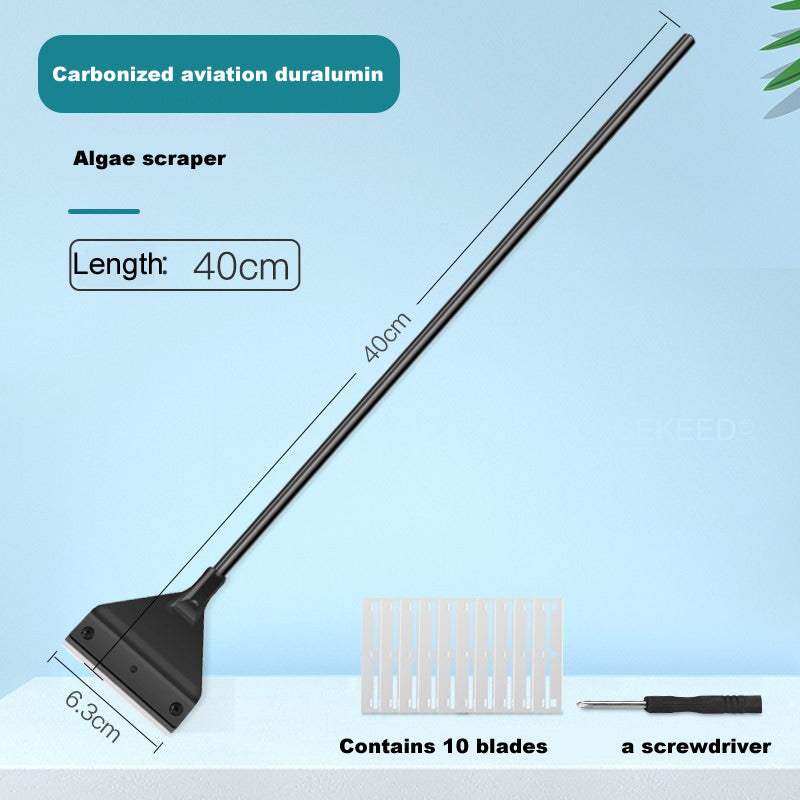 Algae Scraper Tool with Long Handle