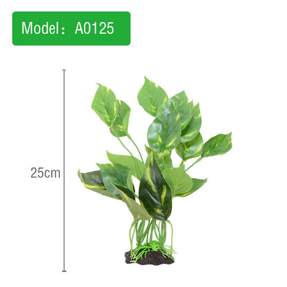 Aquatic Plant Ornament for Reptile Enclosures