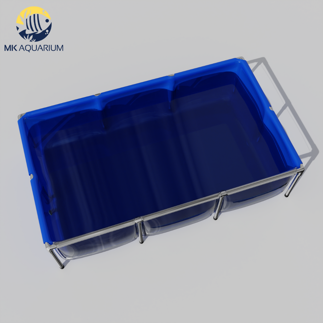 160 Gallons Heavy-Duty Aquaculture Fish Breeding Tank