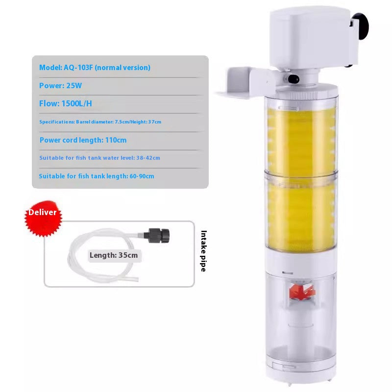 Built-in Fish Tank Filter