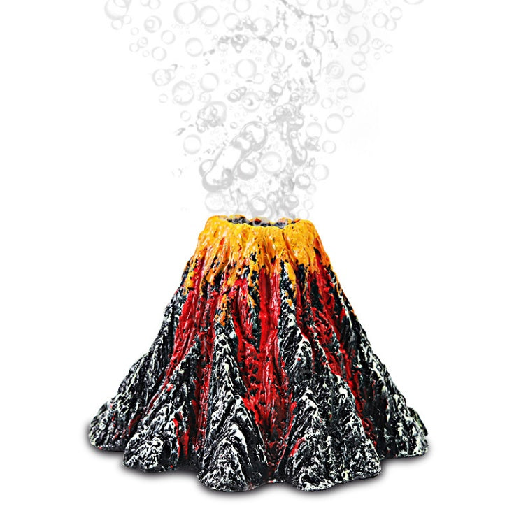 Volcano Ornament for Fish Tanks