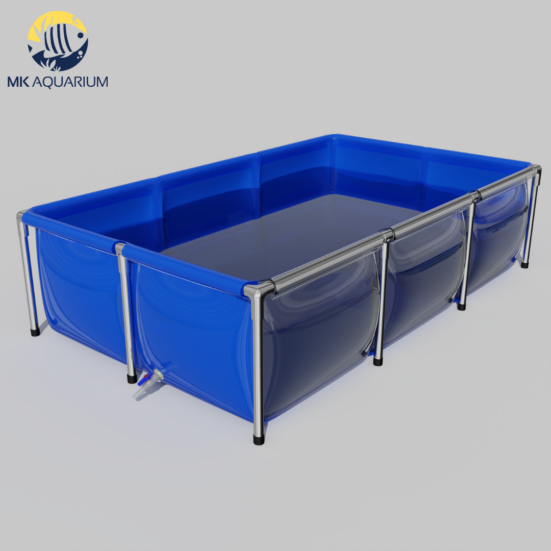 75-2000 Gallons Durable Aquaculture & Aquaponic Fish Breeding Tank | Heavy-Duty, Eco-Friendly Fish Farming Solution