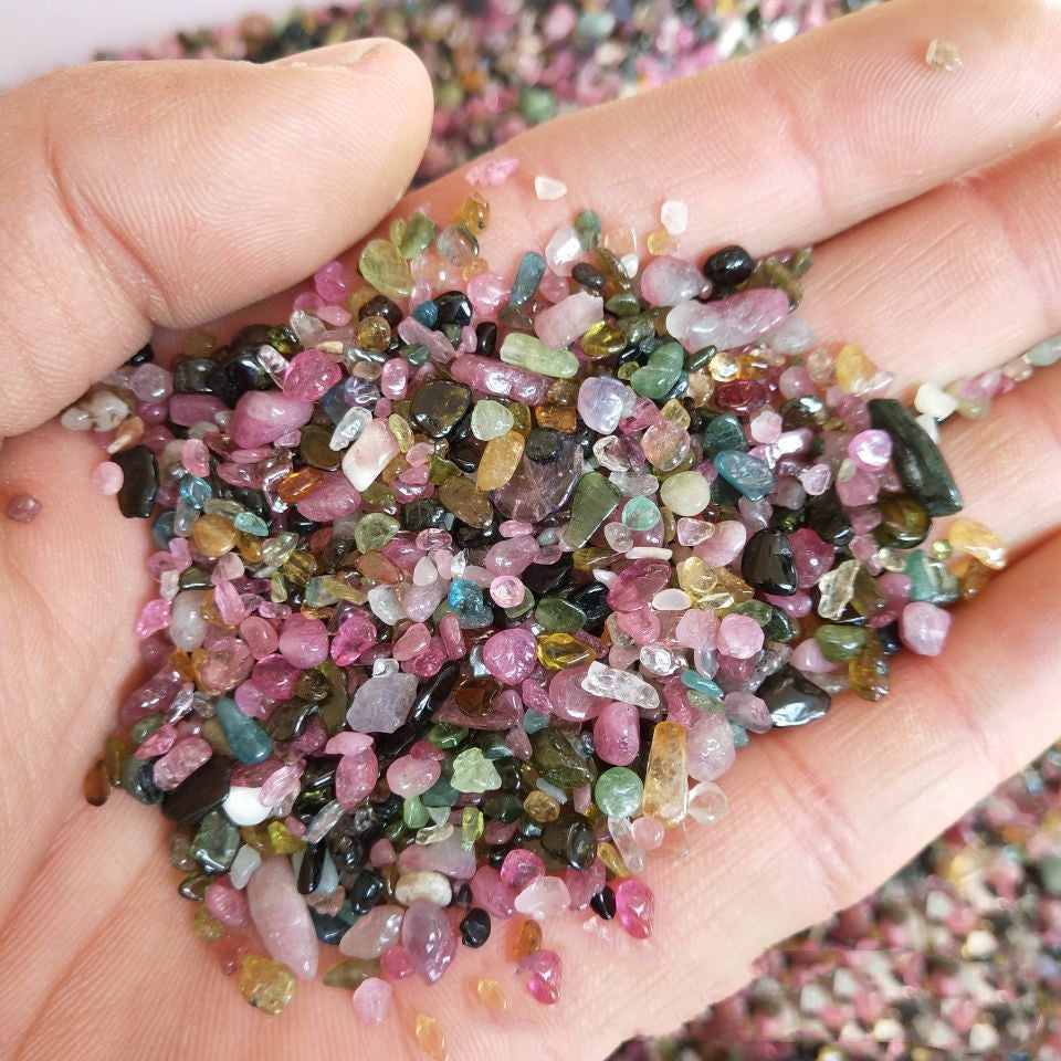 Tourmaline Gravel for Aquariums and Crafts