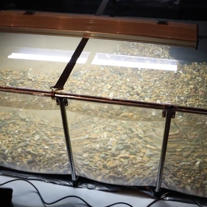 MK 160 Gallon Heavy-Duty Above Ground Fish Pond, Aquaculture & Fish Breeding Tank, Large Aquarium (59.1 x 25.6 x 23.6 in)