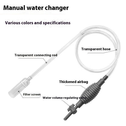 Manual Water Exchange Siphon for Fish Tanks