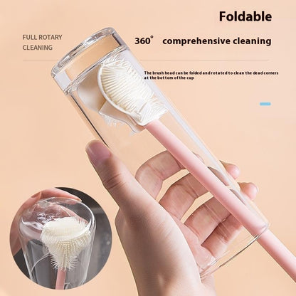 Cup Brush with Long Handle