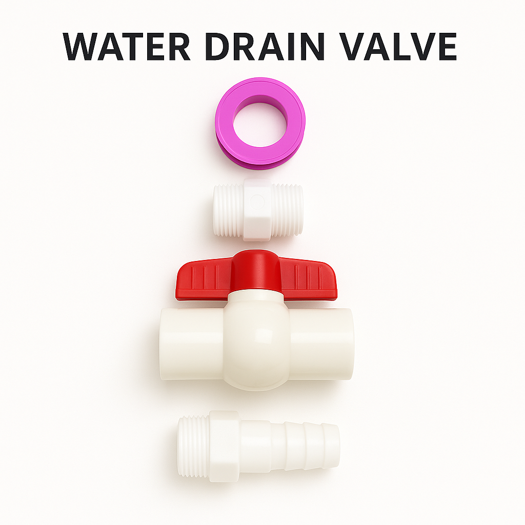 MK Aquarium Replacement Drain Kit For All Tanks