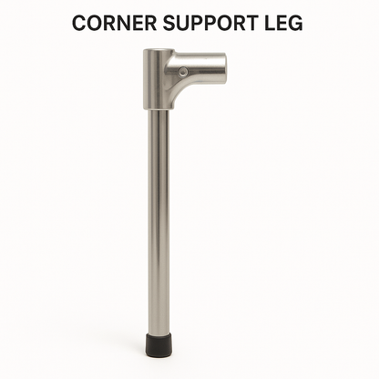 MK Aquarium Corner Stainless Steel Replacement Leg