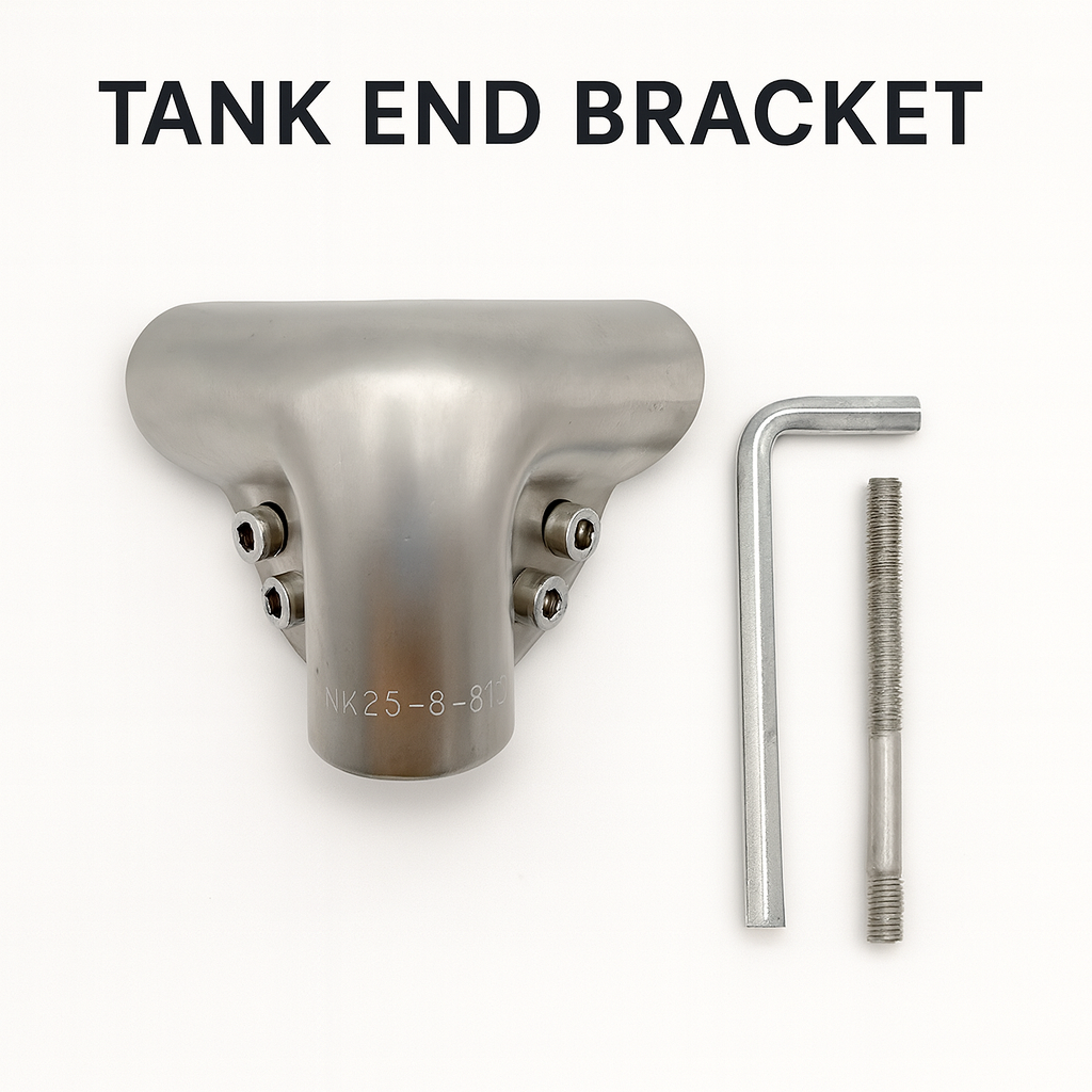 MK Aquarium Rectangle Tank End Bracket