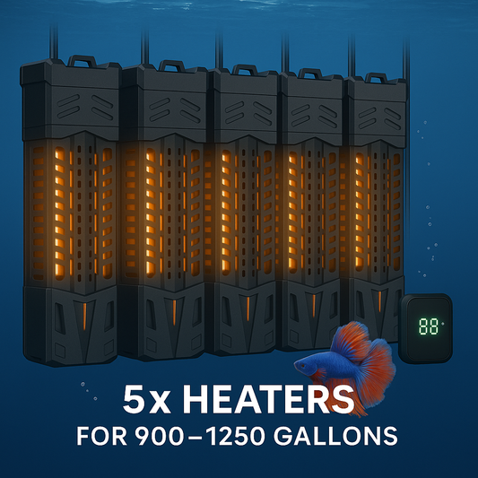 1000W Submersible Aquarium Heater – Ideal for 900–1250 Gallon Tanks