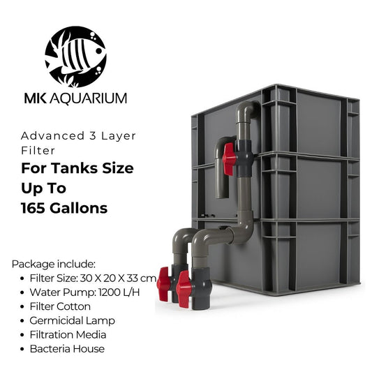 Advanced Canister Layer Box Filter for Koi Fish Ponds and Aquaculture Fish Tanks