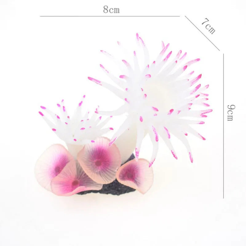 Artificial Coral Fish Tank Aquarium Simulation Coral Decoration Aquarium Landscape Plants Water Grass Ornament Aquarius