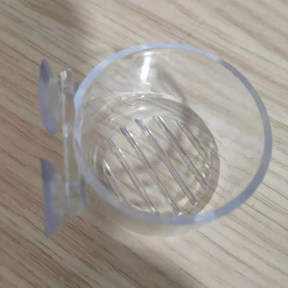 Acrylic Hanging Aquarium Planting and Feeding Cup