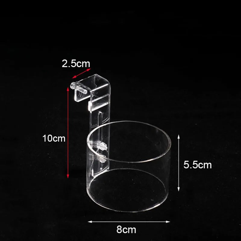 6cm 8cm Aquarium Feeding Ring with Suction Cup