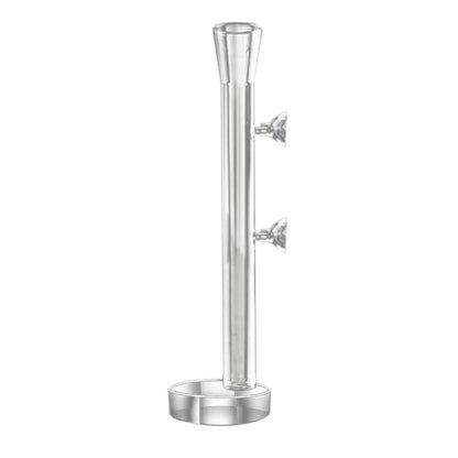 10cm–40cm Glass Shrimp Feeding Tube with Dish