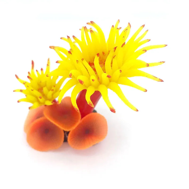 Artificial Coral Fish Tank Aquarium Simulation Coral Decoration Aquarium Landscape Plants Water Grass Ornament Aquarius